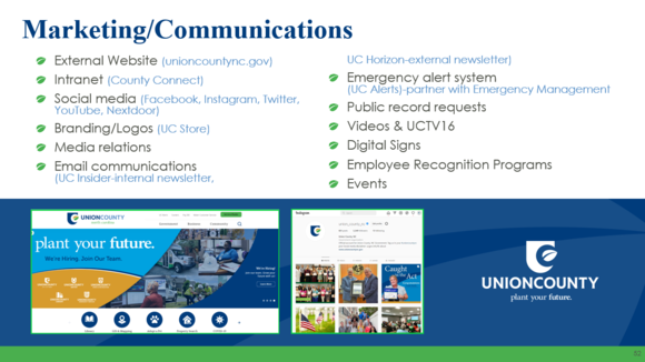 Public Communications screenshot