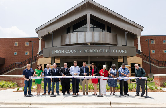 Board of Elections Ribbon Cutting June 2023