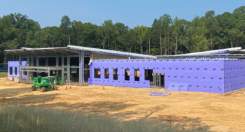 New Library Under Construction