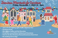 Downtown Marshville for Christmas