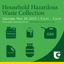 Household Hazardous Waste Collection Event