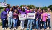 Social Services wearing Purple for World Elder Abuse Awareness Day