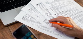 Tax return paperwork