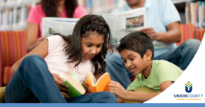 Children reading books