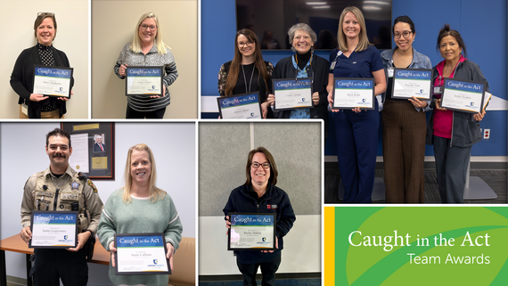 Two Employee Teams Honored with Union County’s 2024 Caught in the Act Team Award
