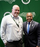 Jared Steele recognized at NCACC Conference