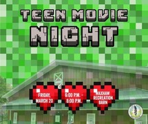 Minecraft Teen Movie Night