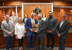 Procurement and Contract Management team recognized at the Board of Commissioners meeting