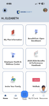 My UC Benefits App screenshot
