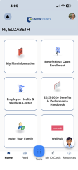 My UC Benefits App screenshot