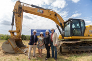 Commissioners at Food Innovation Center Groundbreaking