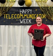 Kayla Mills has been named Telecommunicator of the Year.
