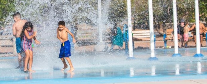 Wilson will be getting a splash pad