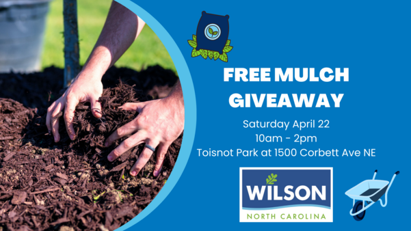 Mulching event is Saturday