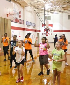 Cheer cam[p underway