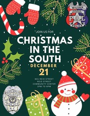 Christmas in the South will be Dec. 21