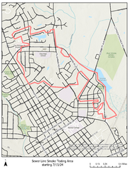 Smoke tests under way for sewer system