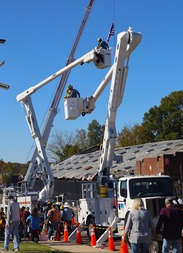 Bucket truck rides this weekend