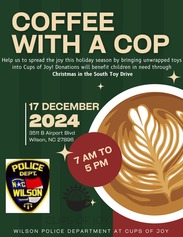 coffee with a cop flyer