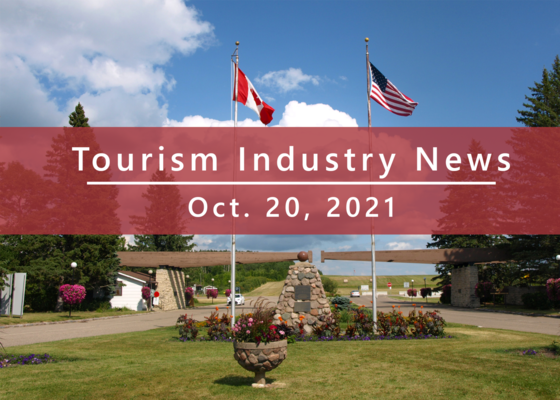 Tourism Industry News Oct. 20