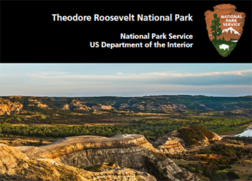 TRNP and NPS logo and photo of TRNP