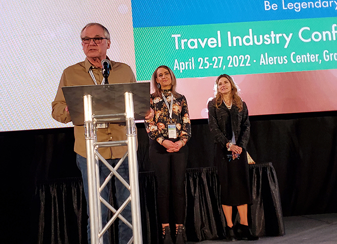 Accepting award speach