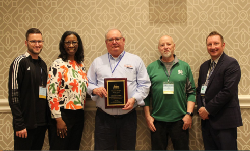 Bruce Hagen receives Weatherization Award