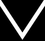 white letter v on black background, representing the Vilcek Foundation