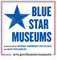 Blue Star Museums presented by National Endowment for the Arts and Blue Star Families; arts.gov/bluestarmuseums