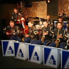 Jazz band made up of miliary soldiers