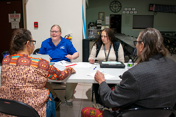 NDDOT visits Tribal Nations to issue non-driver IDs