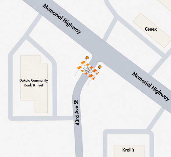 43rd Avenue Intersection Closure 