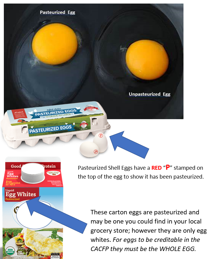 pasteurized eggs