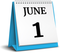 June 1
