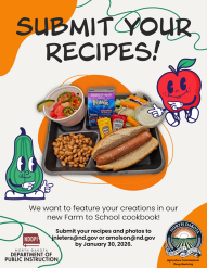 Submit your recipe flyer