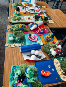 table of clay projects