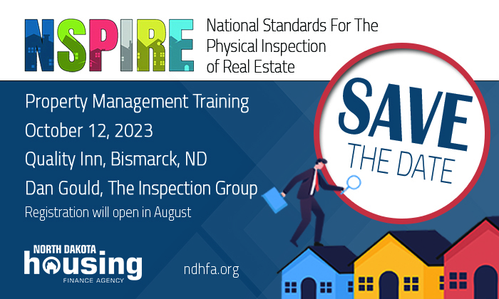 Save the date: October 12 NSPIRE Training