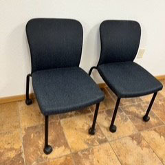Guest Chairs on Casters