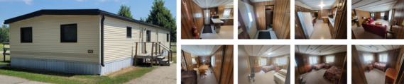 trailer house collage