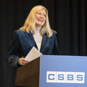 Commissioner Kruse speaking at a CSBS event