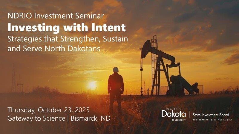 NDRIO Investment Seminar, Oct. 23, 2025, Bismarck, ND