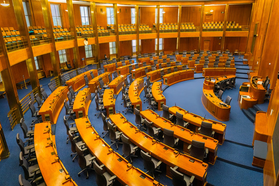 North Dakota legislative chambers