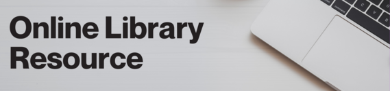 Online Library Resource Header Image