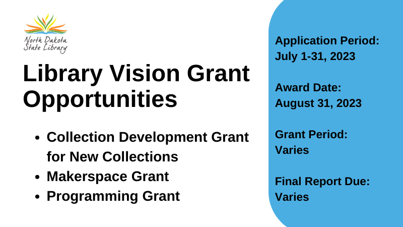 Library Vision Grant Opportunities