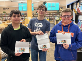 Winners of the Battle of the Books at Mandan Middle School