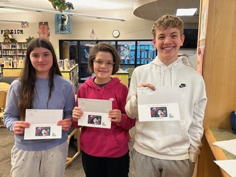 Winners of the Battle of the Books at Mandan Middle School