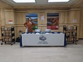 Blind Date With A Book Booth at the State Capitol