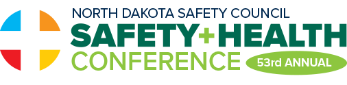 53rd annual North Dakota Safety Council Safety+Health conference logo