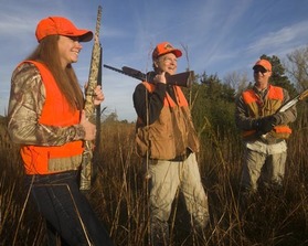 Hunting with family