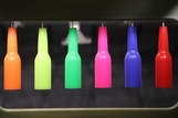 A set of colorful targets